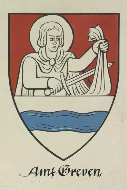 Das zweite Wappen des Amtes Greven
