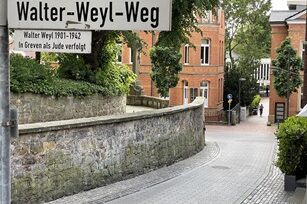 Walter Weyl Straßenschild
