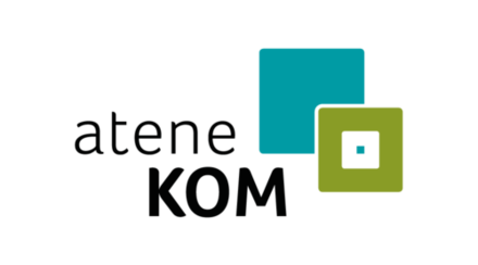 Logo des Projektträgers atene KOM