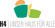 Logo H4 | Unser Haus für alle