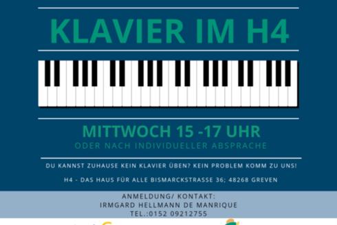 Flyer zum Angebot "Klavier im H4"