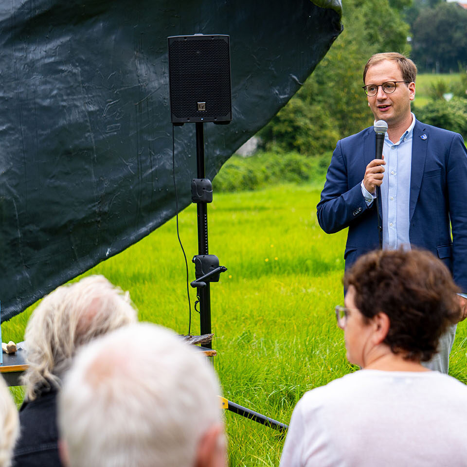 endless - Eröffnung der Wanderskulptur in Greven am 06.09.2024