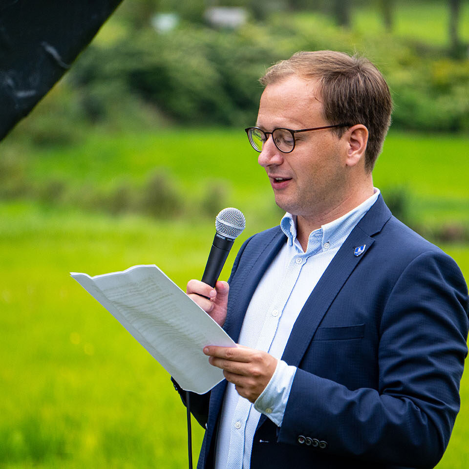 endless - Eröffnung der Wanderskulptur in Greven am 06.09.2024